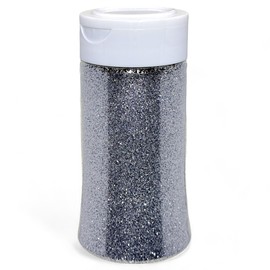Shimmering Glitter Powder Glitter Powder for Crafts and Card Embellishment, High Reflection, Colorful Glitter for Crafts Wall Design Decorations (Silver - EcoGlitter, 70g)