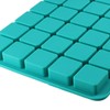 EPYHREHM 40 Cavity Square Caramel Silicone Chocolate Molds For Chocolate