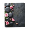 SSIMOO Spa Stone and Rose Flowers Desk Computer Pad-Gaming Computer