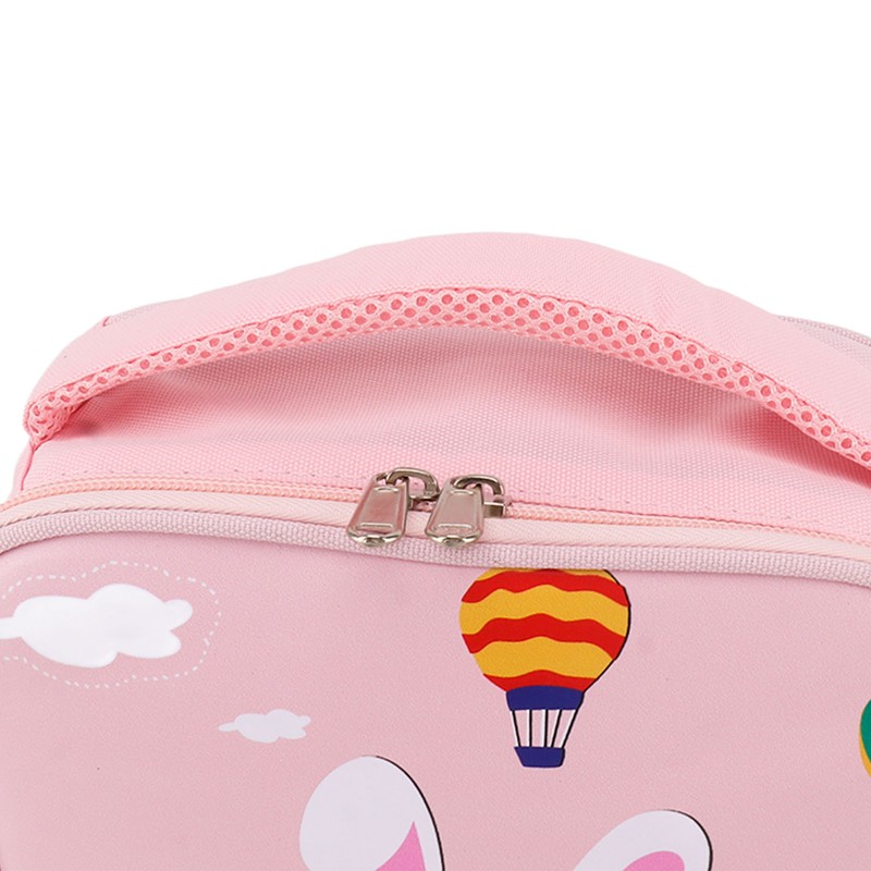 Insulated Lunch Holder Rabbit Pattern Portable Lightweight Handheld Oxford Cloth