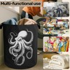 Black Octopus Laundry Basket - Heavy Duty 60L Dirty Clothes