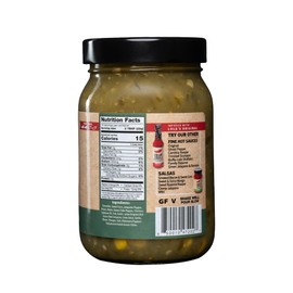 Lola's Fine Hot Sauce - Hatch Chile & Sweet Corn Fine Salsa | All-Natural, Gluten-Free, Non-GMO, Plant-Based, Keto, Low Sodium | Created with Hatch Chilies and Iowa Sweet Corn