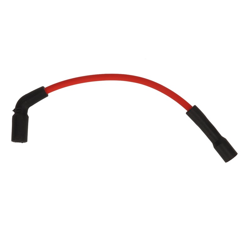2 Pcs 8mm Spark Plug Wire Set Rubber Sparking Plug
