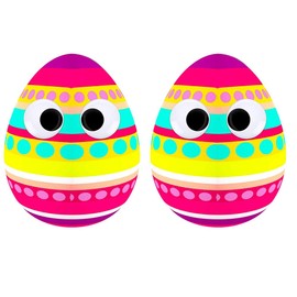 TrlaFy Large Wiggle Eyes, 2.36 inch Self Adhesive Giant Googly Wiggle Eyes for Crafts (60mm-10pcs)