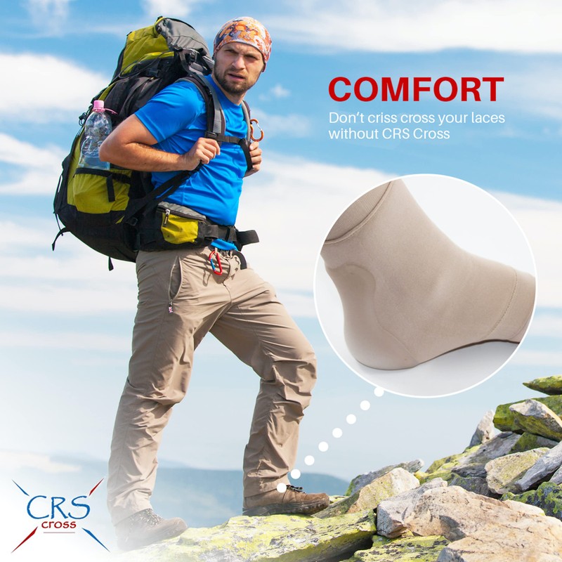 CRS Cross Achilles Heel Gel Sleeves. 1 Pair of Premium