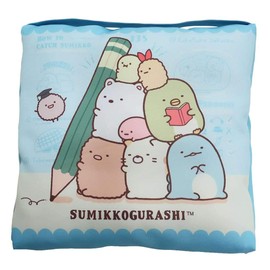 Marushin 6575015900 School Cushion, Sumikko Gurashi, Benkyo Time, Kids, Girls, Kindergarten, School Entrance Preparation, Kindergarten, Elementary School, H11.8 x W11.8 x D2.0 inches (30 x 30 x 5 cm)