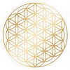 atalantes spirit Flower of Life Stickers 3 cm, Pack of