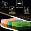 5Pcs Fret Eraser Dust Cleaner Fretboard Scrubber String Polishing Tool