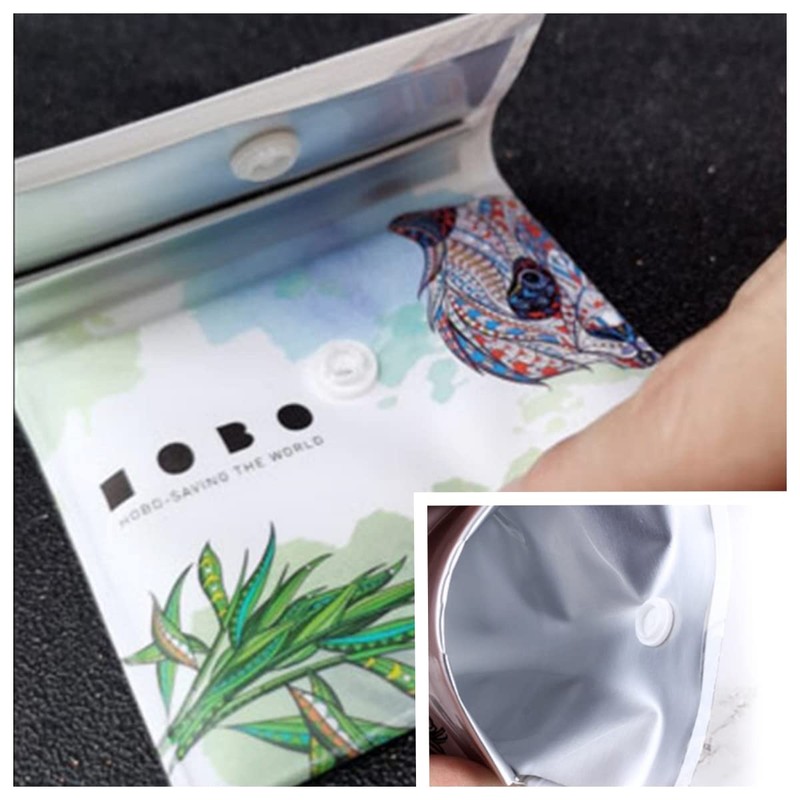 4Pcs Reusable Ash Pouch Fireproof Mini Ashtray Portable Environmental Ashtray