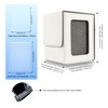 ARCHIVALPRO Trading Card Deck Box Set Open Window Style for