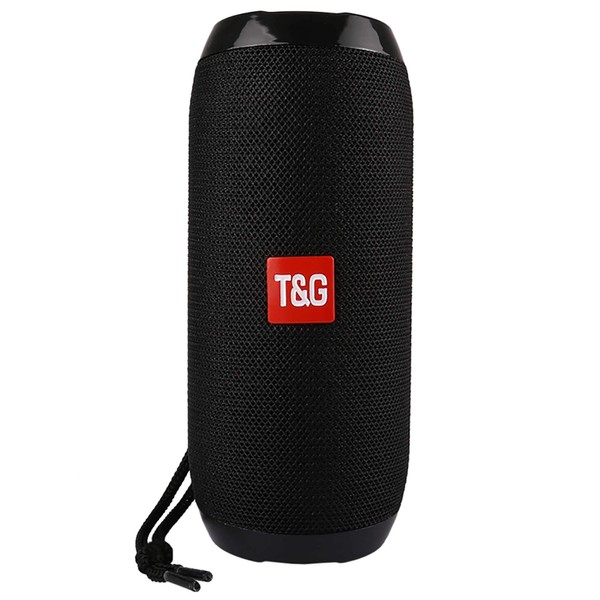 ELLENNE Bluetooth Speaker Rechargeable 10W WiFi Waterproof Radio TG117 (Black)