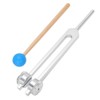 Aluminum Alloy 126.22Hz Frequency Tuning Fork Yoga Meditation Tuning Energy