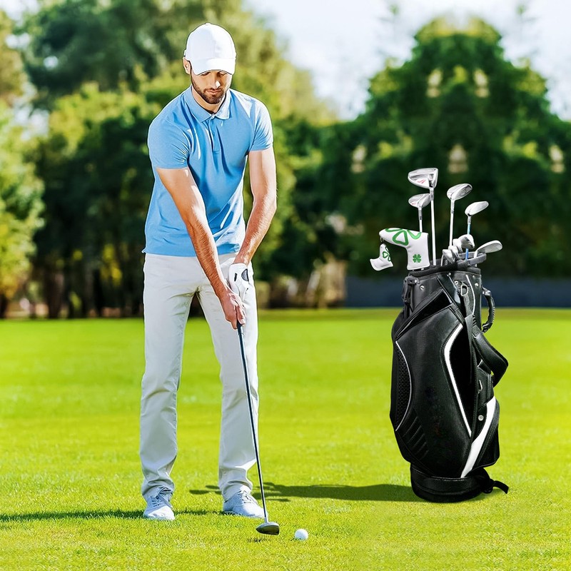 Blade Putter Cover - Golf Blade Putter Headcover with Lucky