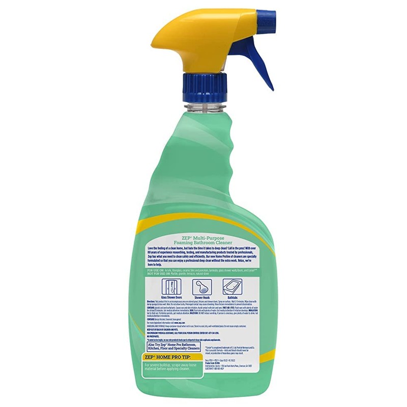 Zep Home Pro Multi-Purpose Foaming Bathroom Cleaner - 32 Fl.