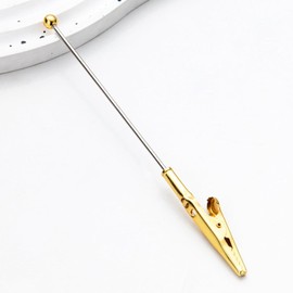 4Pcs Multicolour Stochastic Metal Wire Alligator Clip Metal Note Clip Long-Tailed Alligator Clamp Photo Holder Clip for Card,14.1 * 1.2cm Memo Holders Desk Accessories and Workspace Organizers