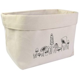 Azeeda Large 'Mushroom Medley' Canvas Organiser/Storage Bag (OR00006553)