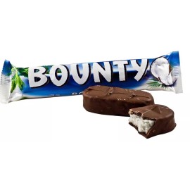 Bounty Bar Milk Chocolate Covered Coconut By Mars, 24-57g-Free priority shipping