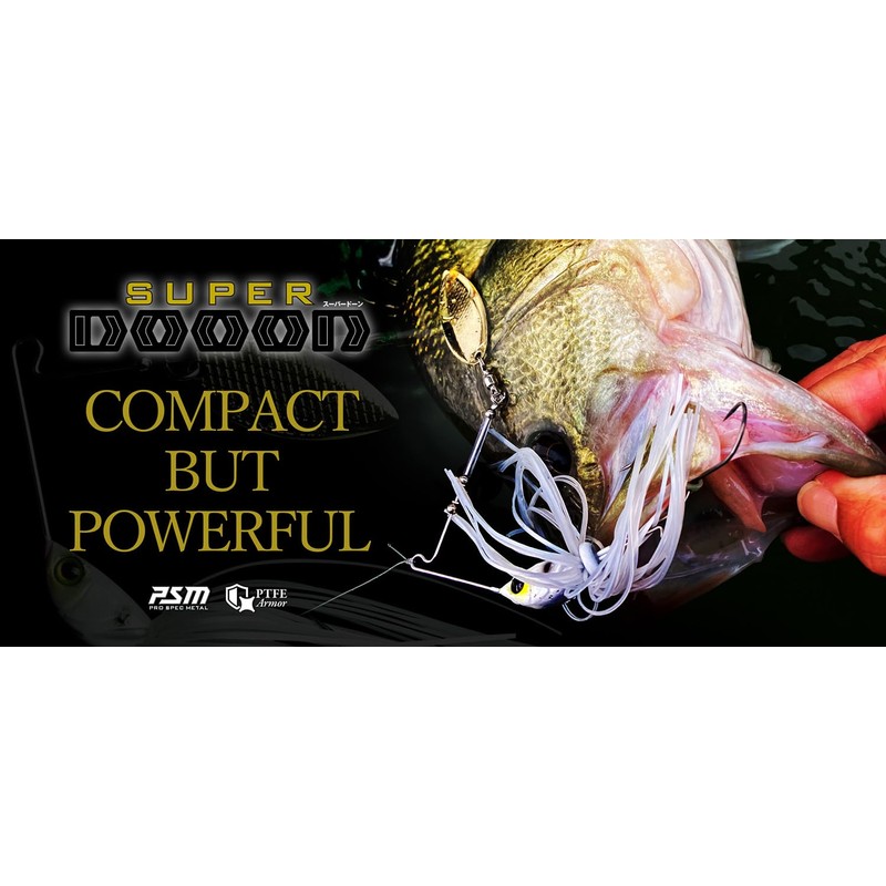 JACKALL Super Dawn Spinnerbait 3/8 oz Secret White