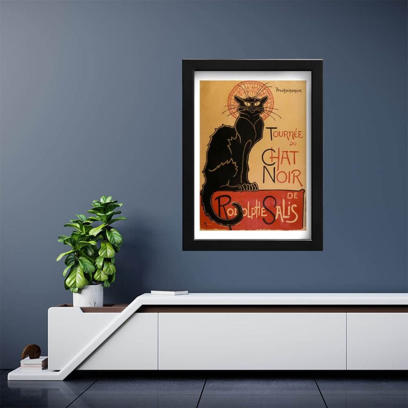 Spiffing Prints Tournee du Chat Noir Steinlen - Large -