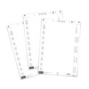 Durable Insertion Labels 150 x 67 mm for Label Pockets,