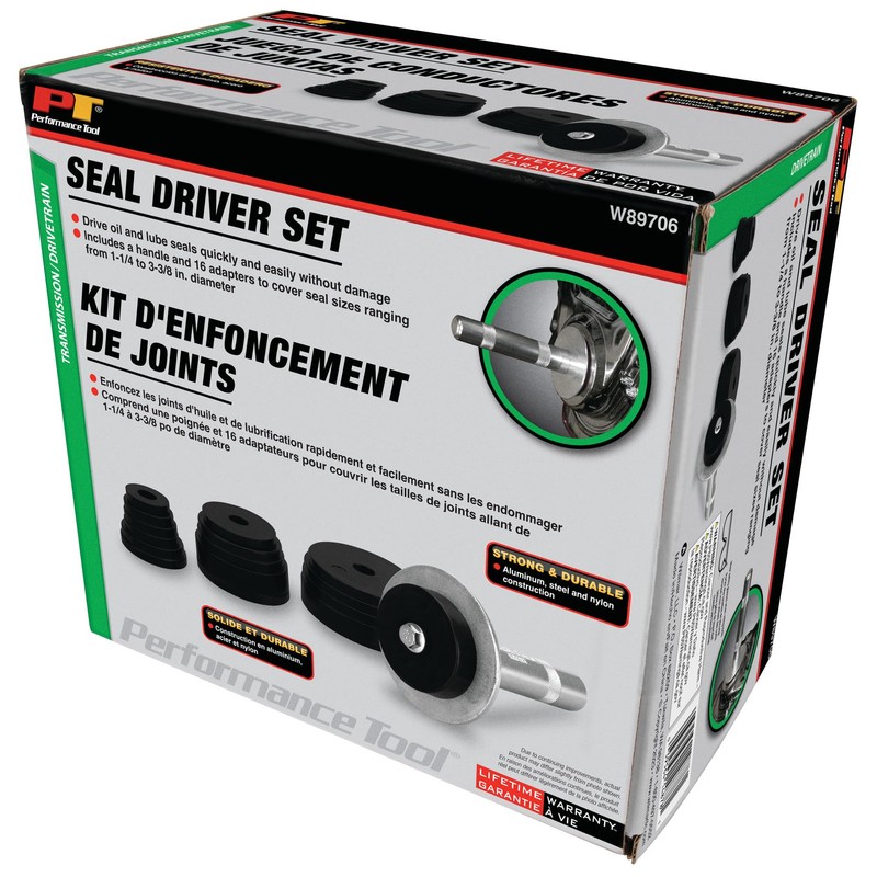 Performance Tool W89706 18 pc. Seal Driver Set