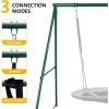 Hishine Swing Stand Heavy Duty Swing Frame Full Steel Metal