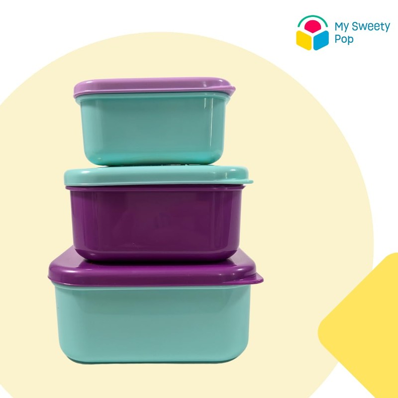 My sweety pop - Set of 3 Unicorn Lunch Boxes
