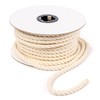 Shelver Natural Soft Cotton Rope, 8mm Thick Rope for Crafts