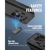 WILAWELS Electric Knife Sharpener, 5-in-1, 3 Rotational Speed Adjustable Electric
