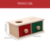 Alipis Montessori Wooden Toy Drawer Box Permanent Object Toy Set
