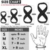 AQF Figure 8 Lifting Straps, Anti Slip Gym Wrist Supports