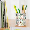 WAVEYU Cute Pen Holder for Desk, Ceramic Pencil Holder, Pen