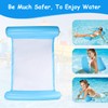 Sinwind Inflatable Swimming Bed, Water Hammock 4-in-1 Lounge Chair Pool