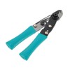 SHINEOFI 1pc Dark Green Capillary Scissors with Lock Design Precision