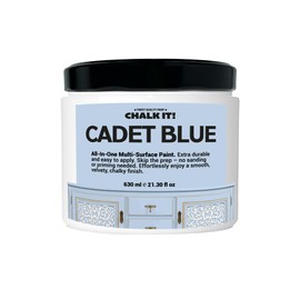 CHALK IT! All-in-One Multi-Surface Chalk Paint for Furniture & Cabinets - No Sanding, No Primer, Built-In Top Coat Water-Based, Low-Odor, Fast-Drying, Matte Finish (Sage Green)