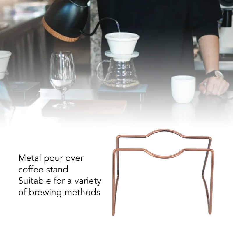 Pour Over Coffee Dripper Stand with Stability, Efficient Hand Brewing,