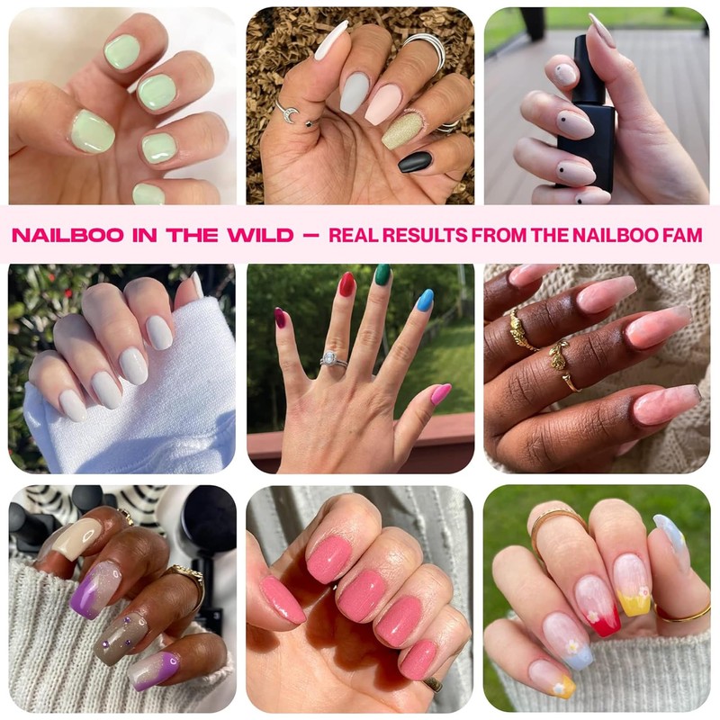 Nailboo Dip Powder Essential Liquid, Top Coat for Nail Dip