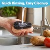 Fruit and Vegetable Brush, Multi-Purpose Produce Scrubber Brush with Non-Slip