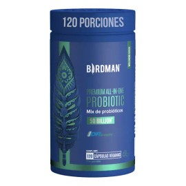 Probióticos Todo En Uno Premium 120 Cáps. Birdman 50 Mm Ufc                                                                                           