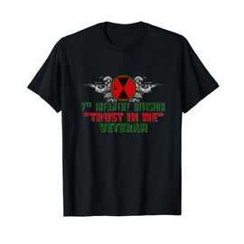 7th Infantry Division 7th ID Trust In Me Bayonet Division T-Shirt