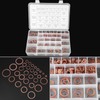 Copper Washer Set Kit with Plastic Box Good for All