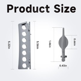 LEYURISE Dryer Lint Screen Door Compatible with Whirlpool Maytag Amana Clothes Dryer Replace#:W11156832 W10219016 WPW10219016 W10672680