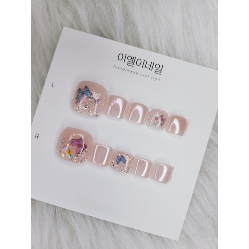 Butterfly Flower Pedi Tips - Review Promise Event Participation (Service