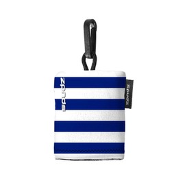 SPUDZ Classic Microfiber Cloth, Screen Cleaner and Lens Cleaner, Nautical Stripes, Large, 10 x 10 Inches