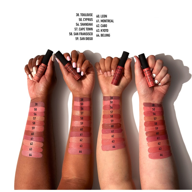 NYX Professional Makeup Lipstick, soft matte lip cream, creamy and