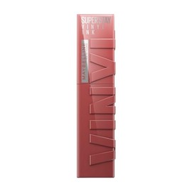 Maybelline Super Stay Vinyl Ink, Labial Líquido de Larga Duración, Efecto Vinilo y Acabado Brillante Instantáneo, Color Intenso por Hasta 16 Horas, To