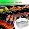 DONSIQIZZ 30Pack Grill Drip Pans Compatible for Weber 6415 Grills,