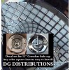 DG DISTRIBUTIONS 14" Cross Bar Hub Cap Decal Set