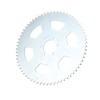 65 Tooth Chain Sprocket Carbon Steel 6 Holes 37mm Bore