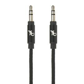 Gecko Ultra Tough AUX Cable Audio Input 1m 3.5mm Male Jack/Cord Car/Phone/MP3